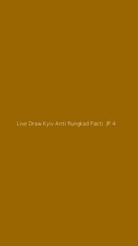 Tampilan Antarmuka Aplikasi Live Draw Kyiv Anti Rungkad Pasti Jp - 4