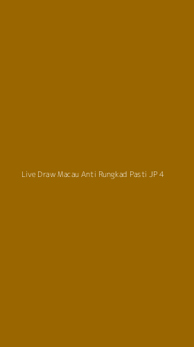 Tampilan Antarmuka Aplikasi Live Draw Macau Anti Rungkad Pasti Jp - 4