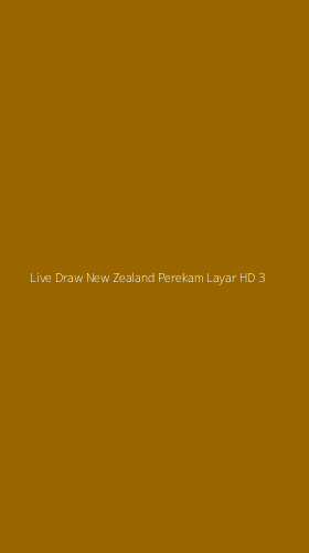 Tampilan Antarmuka Aplikasi Live Draw New Zealand Perekam Layar Hd - 3