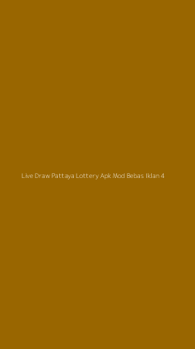 Tampilan Antarmuka Aplikasi Live Draw Pattaya Lottery Apk Mod Bebas Iklan - 4