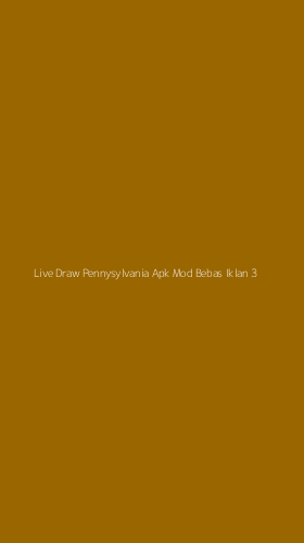 Tampilan Antarmuka Aplikasi Live Draw Pennysylvania Apk Mod Bebas Iklan - 3