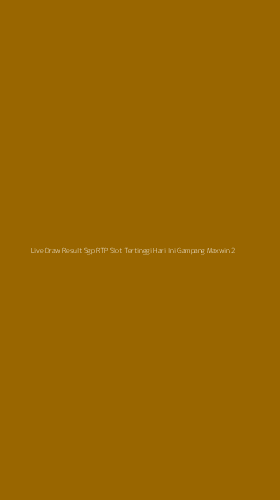 Tampilan Antarmuka Aplikasi Live Draw Result Sgp Rtp Slot Tertinggi Hari Ini Gampang Maxwin - 2