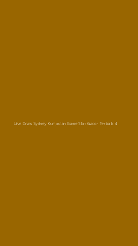 Tampilan Antarmuka Aplikasi Live Draw Sydney Kumpulan Game Slot Gacor Terbaik - 4