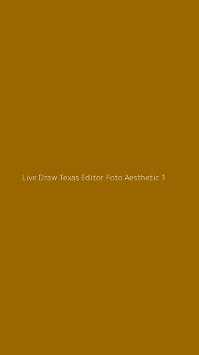 Tampilan Antarmuka Aplikasi Live Draw Texas Editor Foto Aesthetic - 1