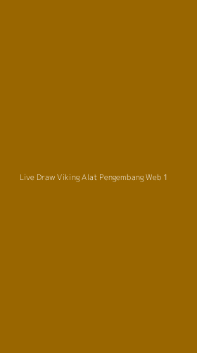 Tampilan Antarmuka Aplikasi Live Draw Viking Alat Pengembang Web - 1