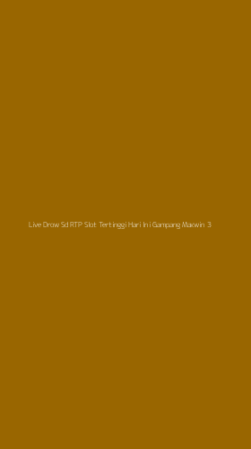Tampilan Antarmuka Aplikasi Live Drow Sd Rtp Slot Tertinggi Hari Ini Gampang Maxwin - 3