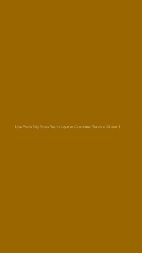 Tampilan Antarmuka Aplikasi Live Pools Sdy Situs Resmi Layanan Customer Service 24jam - 1
