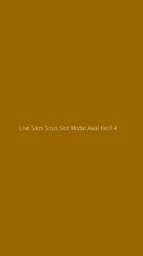Tampilan Antarmuka Aplikasi Live Sikni Situs Slot Modal Awal Kecil - 4