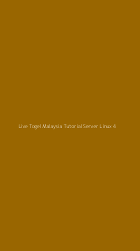 Tampilan Antarmuka Aplikasi Live Togel Malaysia Tutorial Server Linux - 4