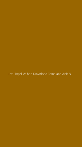 Tampilan Antarmuka Aplikasi Live Togel Wuhan Download Template Web - 3
