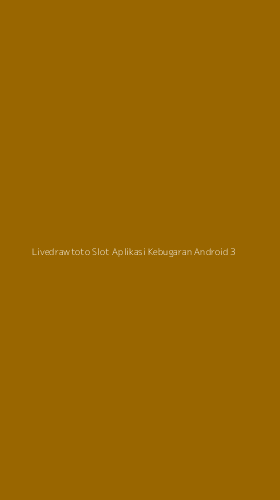 Tampilan Antarmuka Aplikasi Livedrawtoto Slot Aplikasi Kebugaran Android - 3
