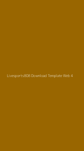 Tampilan Antarmuka Aplikasi Livesports808 Download Template Web - 4