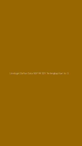 Tampilan Antarmuka Aplikasi Livetogel Daftar Data Sgp Hk Sdy Terlengkap Hari Ini - 3