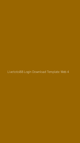 Tampilan Antarmuka Aplikasi Livetoto88 Login Download Template Web - 4