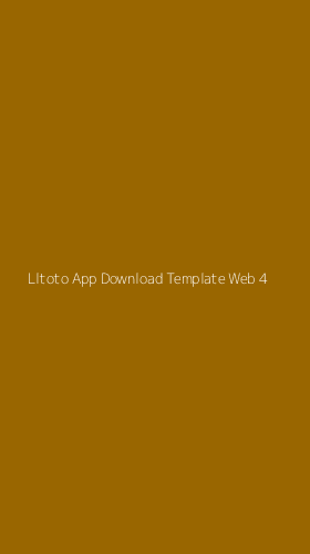 Tampilan Antarmuka Aplikasi Lltoto App Download Template Web - 4