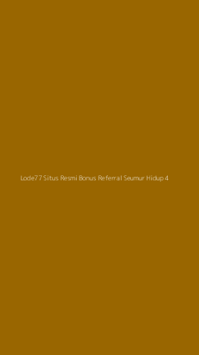 Tampilan Antarmuka Aplikasi Lode77 Situs Resmi Bonus Referral Seumur Hidup - 4