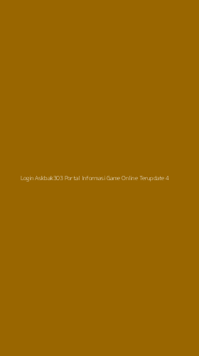 Tampilan Antarmuka Aplikasi Login Askbak303 Portal Informasi Game Online Terupdate - 4