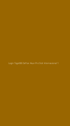 Tampilan Antarmuka Aplikasi Login Togel88 Daftar Akun Pro Slot Internasional - 1