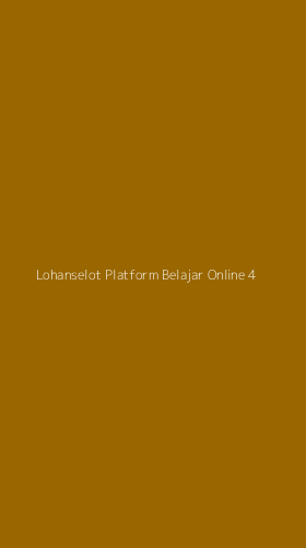 Tampilan Antarmuka Aplikasi Lohanselot Platform Belajar Online - 4