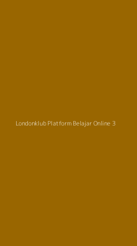 Tampilan Antarmuka Aplikasi Londonklub Platform Belajar Online - 3