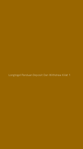 Tampilan Antarmuka Aplikasi Longtogel Panduan Deposit Dan Withdraw Kilat - 1