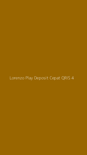Tampilan Antarmuka Aplikasi Lorenzo Play Deposit Cepat Qris - 4