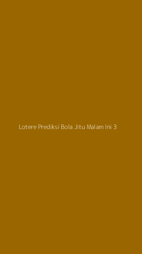 Tampilan Antarmuka Aplikasi Lotere Prediksi Bola Jitu Malam Ini - 3