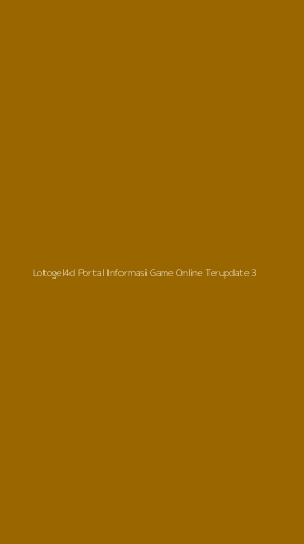 Tampilan Antarmuka Aplikasi Lotogel4d Portal Informasi Game Online Terupdate - 3