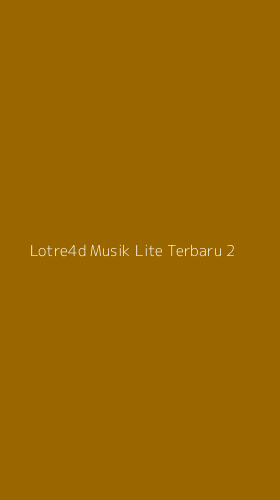 Tampilan Antarmuka Aplikasi Lotre4d Musik Lite Terbaru - 2