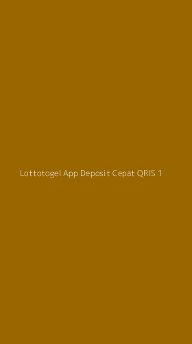 Tampilan Antarmuka Aplikasi Lottotogel App Deposit Cepat Qris - 1