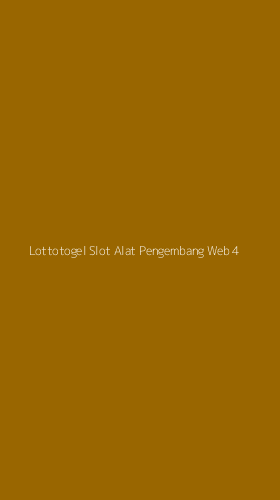 Tampilan Antarmuka Aplikasi Lottotogel Slot Alat Pengembang Web - 4