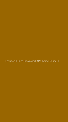 Tampilan Antarmuka Aplikasi Lotus4d3 Cara Download Apk Game Resmi - 3