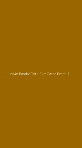 Tampilan Antarmuka Aplikasi Lov4d Bandar Toto Slot Gacor Resmi - 1