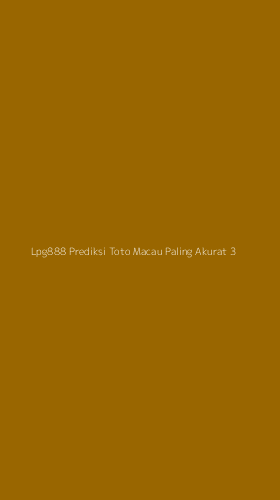 Tampilan Antarmuka Aplikasi Lpg888 Prediksi Toto Macau Paling Akurat - 3