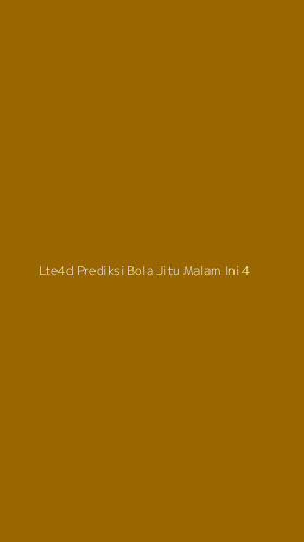 Tampilan Antarmuka Aplikasi Lte4d Prediksi Bola Jitu Malam Ini - 4