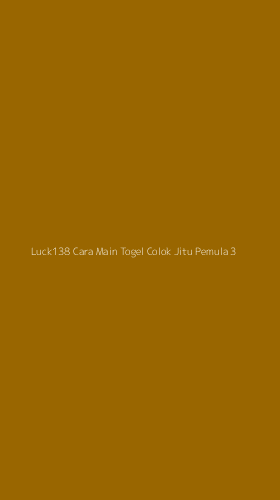 Tampilan Antarmuka Aplikasi Luck138 Cara Main Togel Colok Jitu Pemula - 3