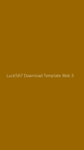 Tampilan Antarmuka Aplikasi Luck567 Download Template Web - 3