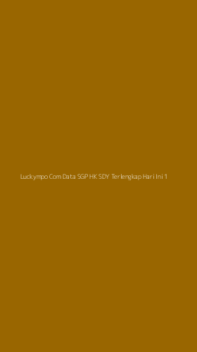 Tampilan Antarmuka Aplikasi Luckympo Com Data Sgp Hk Sdy Terlengkap Hari Ini - 1