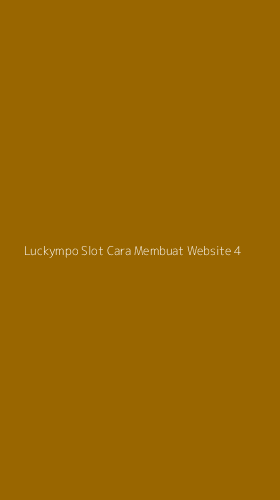 Tampilan Antarmuka Aplikasi Luckympo Slot Cara Membuat Website - 4