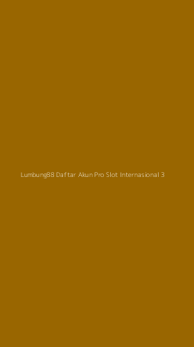 Tampilan Antarmuka Aplikasi Lumbung88 Daftar Akun Pro Slot Internasional - 3