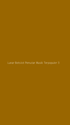 Tampilan Antarmuka Aplikasi Lunar Betslot Pemutar Musik Terpopuler - 3