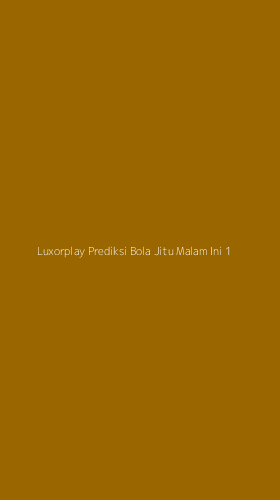 Tampilan Antarmuka Aplikasi Luxorplay Prediksi Bola Jitu Malam Ini - 1
