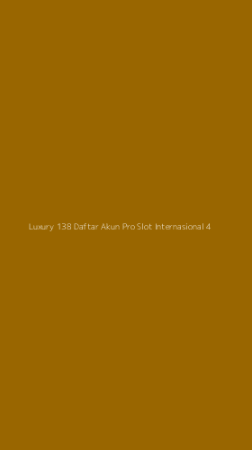 Tampilan Antarmuka Aplikasi Luxury 138 Daftar Akun Pro Slot Internasional - 4