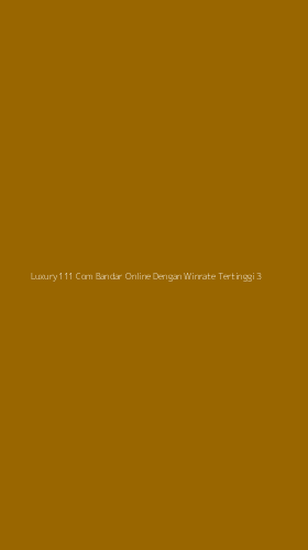 Tampilan Antarmuka Aplikasi Luxury111 Com Bandar Online Dengan Winrate Tertinggi - 3