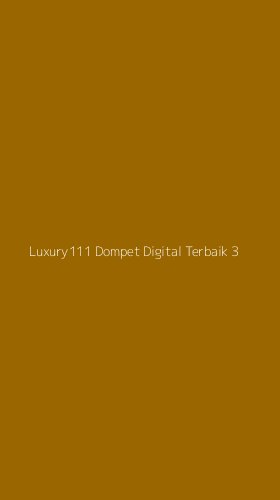 Tampilan Antarmuka Aplikasi Luxury111 Dompet Digital Terbaik - 3