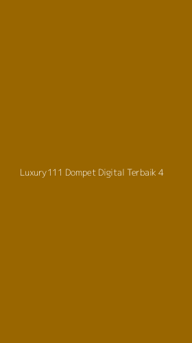 Tampilan Antarmuka Aplikasi Luxury111 Dompet Digital Terbaik - 4
