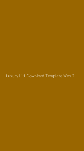 Tampilan Antarmuka Aplikasi Luxury111 Download Template Web - 2