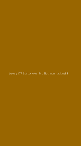 Tampilan Antarmuka Aplikasi Luxury177 Daftar Akun Pro Slot Internasional - 3