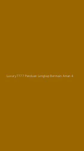 Tampilan Antarmuka Aplikasi Luxury7777 Panduan Lengkap Bermain Aman - 4