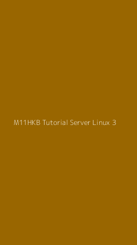 Tampilan Antarmuka Aplikasi M11hkb Tutorial Server Linux - 3
